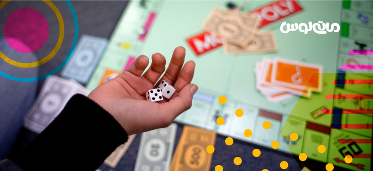 تاس انداختن برای بازی فکری