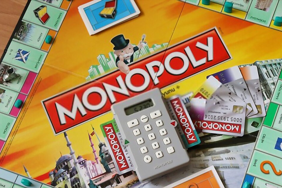 بازی مونوپولی با کارتخوان الکترونیکی