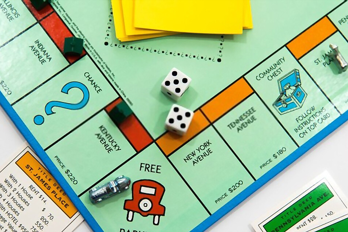 تاس جفت در مونوپولی