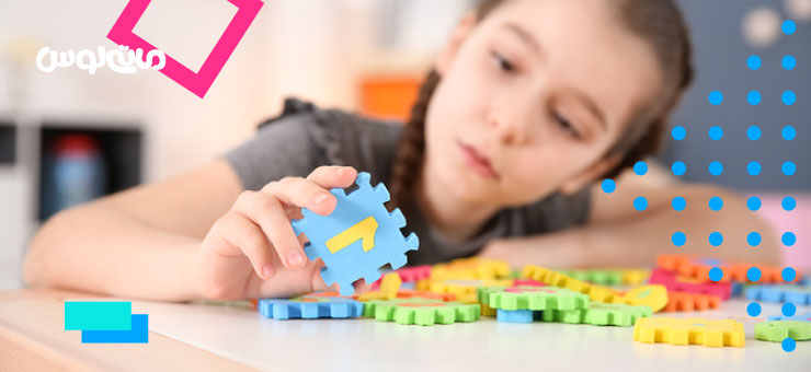 پازل های رنگی و اعداد