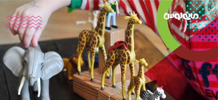 انواع فیگور های جذاب حیوانات وحشی برای درمان ترس کودکان از حیوانات