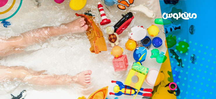 انواع اسباب بازی های مناسب حمام در سیسمونی
