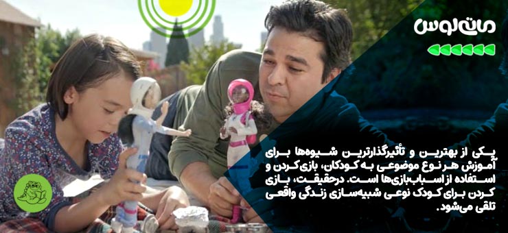 شبیه سازی زندگی واقعی برای اموزش حریم شخصی به دختربچه